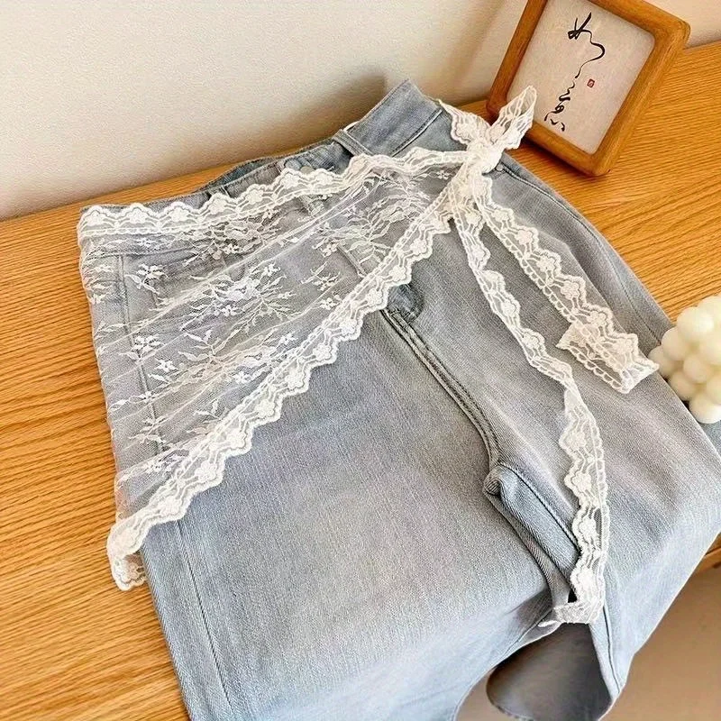 

Белая кружевная сетчатая повязка на голову, треугольный шарф, аксессуар для волос, свадебный пояс, многослойная одежда, весенние и летние аксессуары для фартуков.