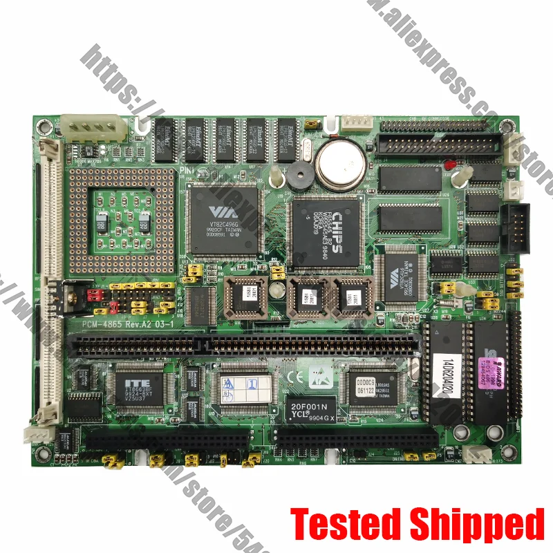 

PCM-4865 REV.A2 Industrial control equipment main board PCM-4865