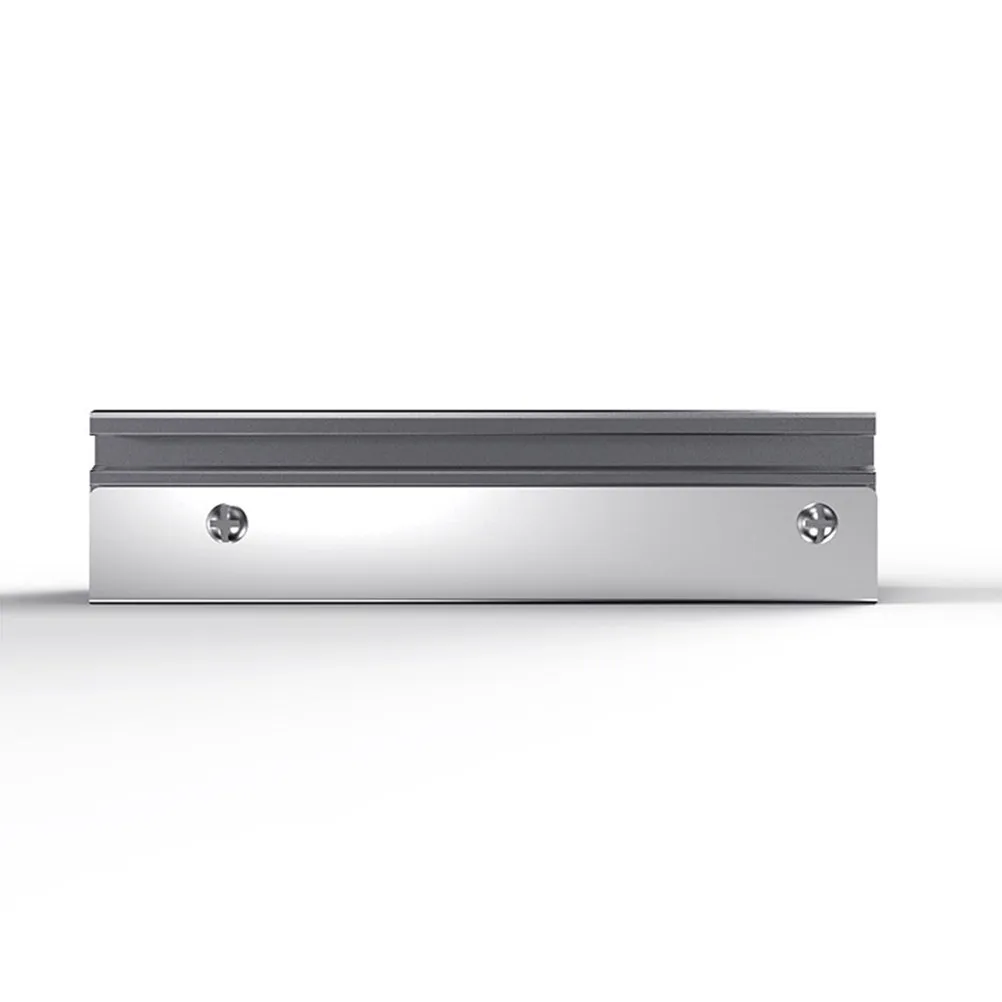 

SSD Heatsink M.2 2280 Aluminum Radiator for Solid State Hard Disk Passive Cooling Heat Sink Anodized Sandblasted Finish Silver