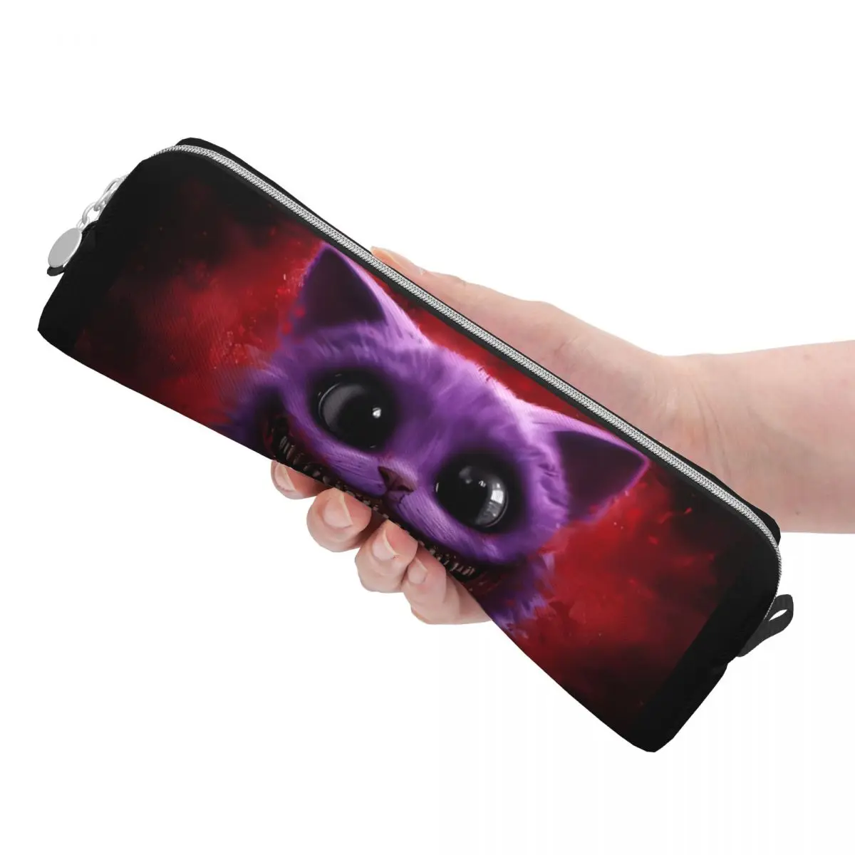 学生のための3Dアニメプリントの鉛筆ケース、正方形の鉛筆ケース、大きな鉛筆ポーチ、学校の文房具