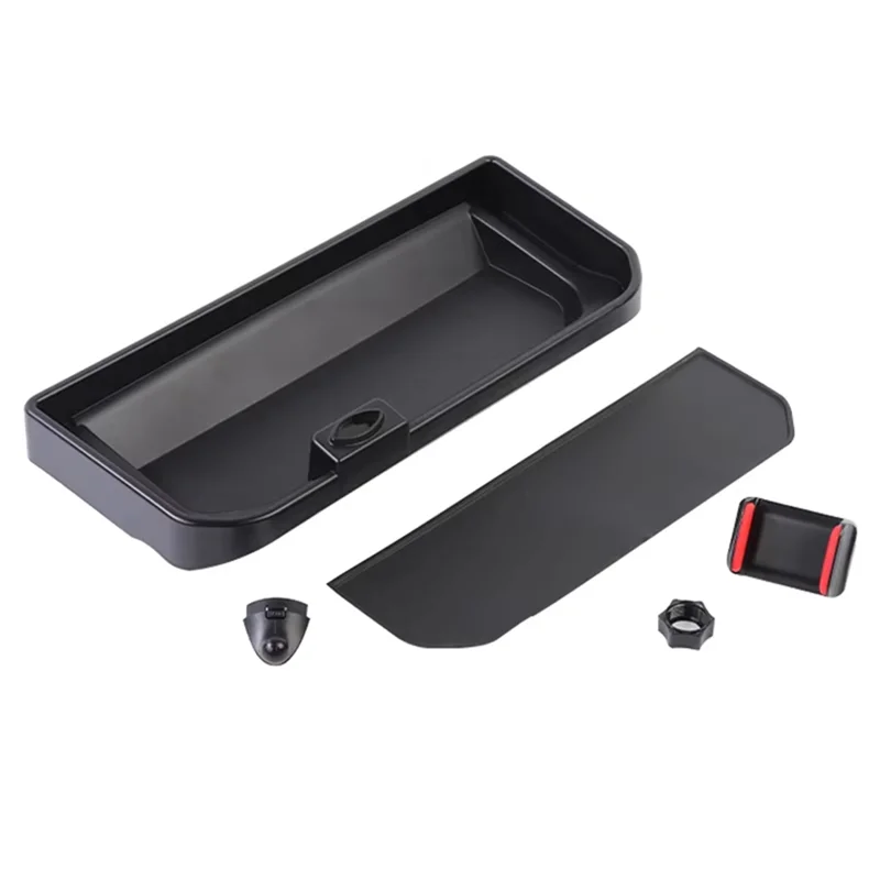 

Center Console Dash Mount Storage Box Phone Holder For Ford F150 2021-2024 Interior Accessories