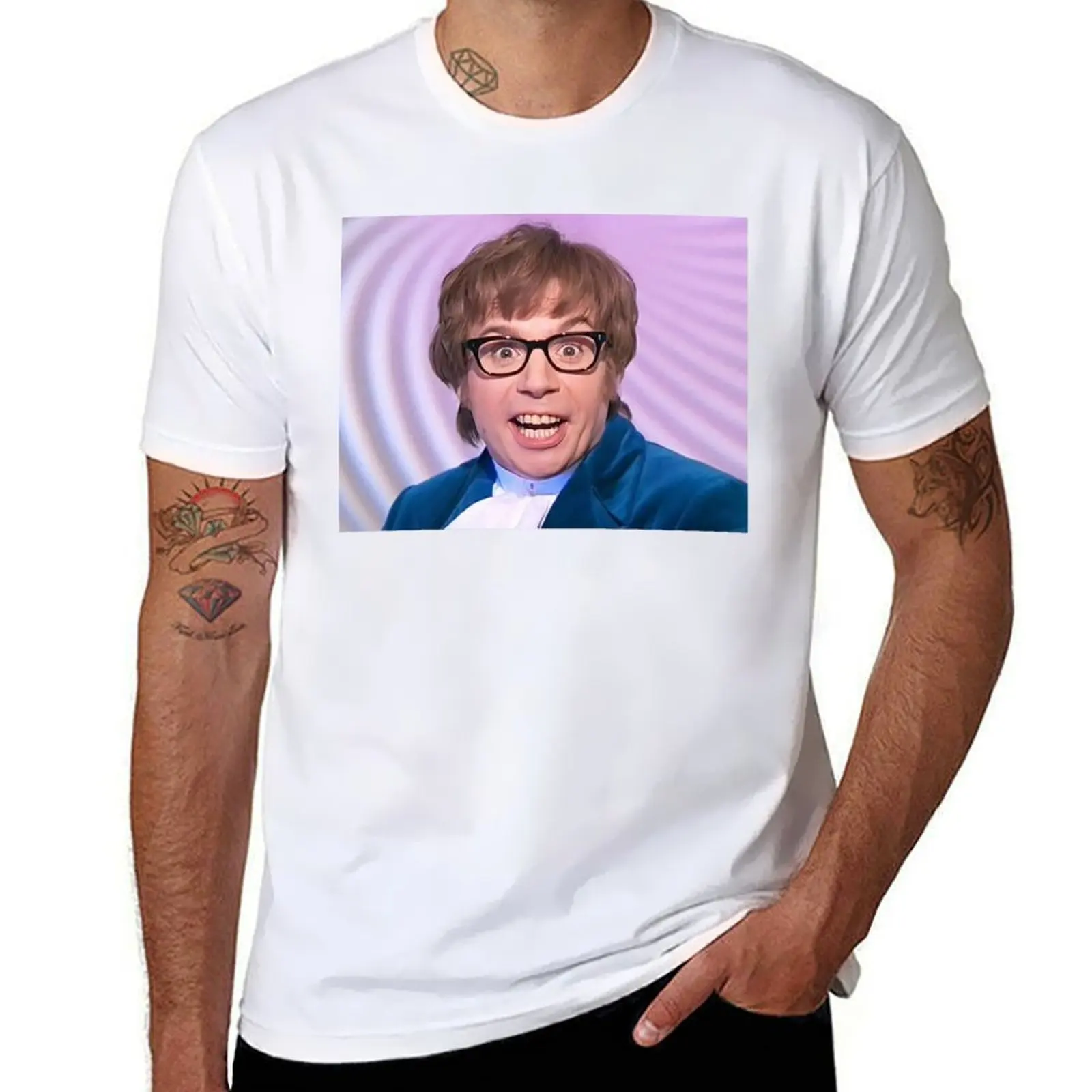

Austin Powers Shirt / Tote Bag T-Shirt t shirt man casual t shirt personalised T-Shirt