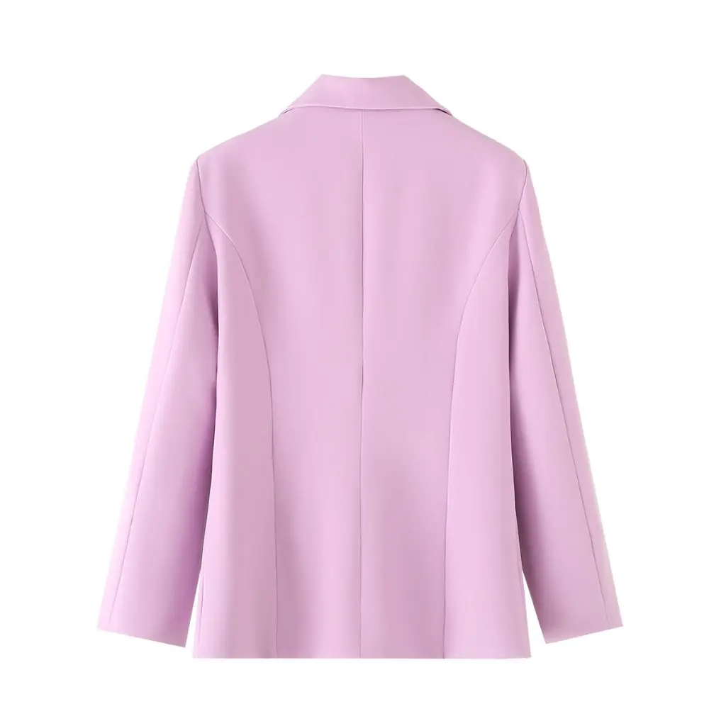 レディース スリム プリーツ ワンボタン スモールスーツジャケット 秋冬ファッション 欧米風 個性派服