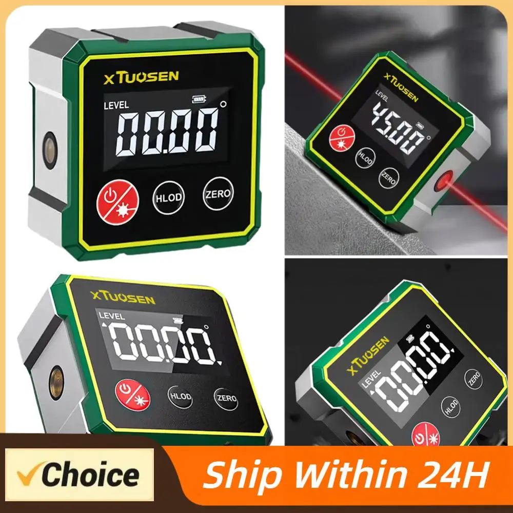 

Магнитный угломер-инклинометр для измерения углов, строительный уровень для строителей, плотников, мастеров и домашнего использования