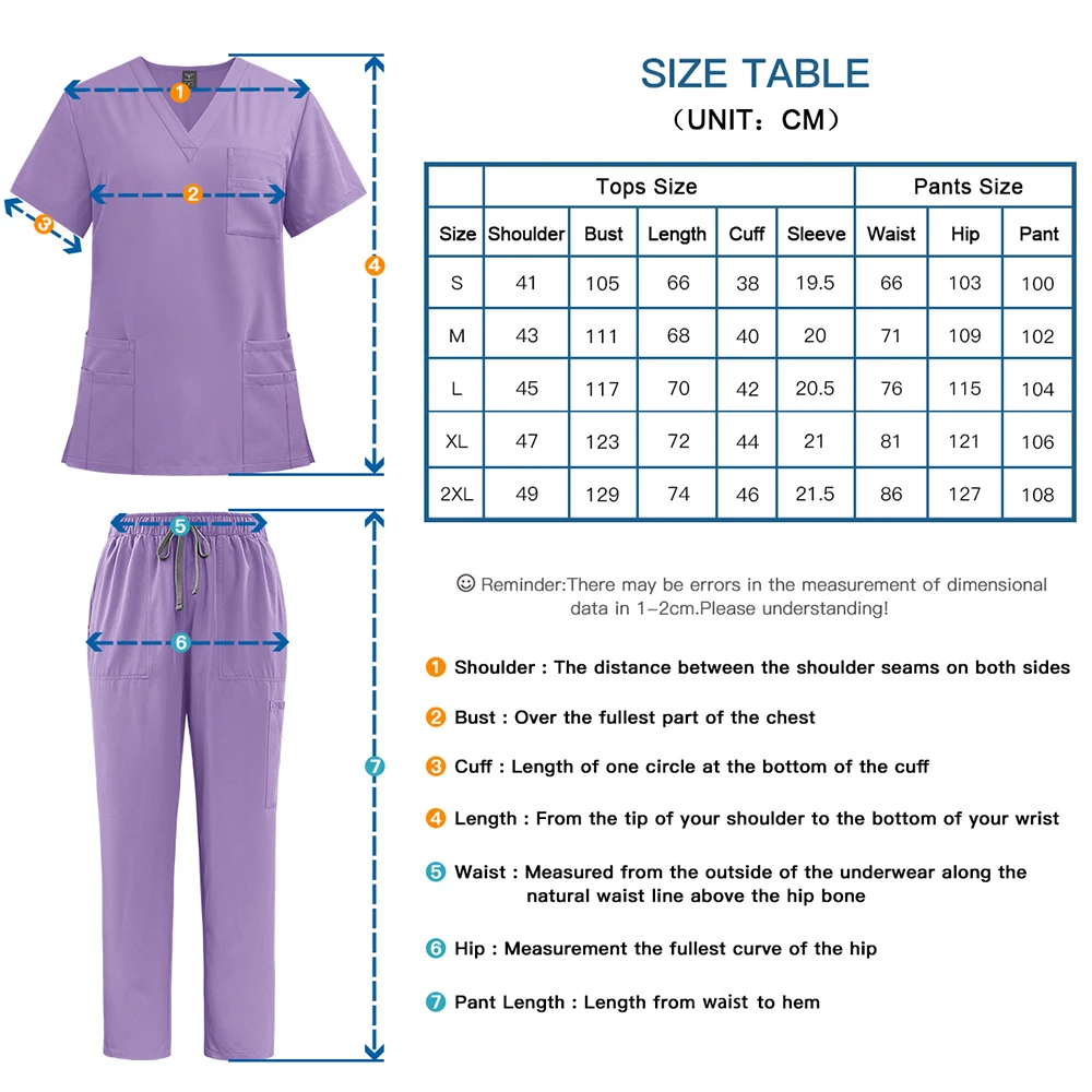 NiaaHinn-Chinese Medical Nurse Uniformes para Homens e Mulheres, Desgaste Cirúrgico, V-neck Scrub Suits, Hospital Doctor Clothes, Acessórios, Atacado