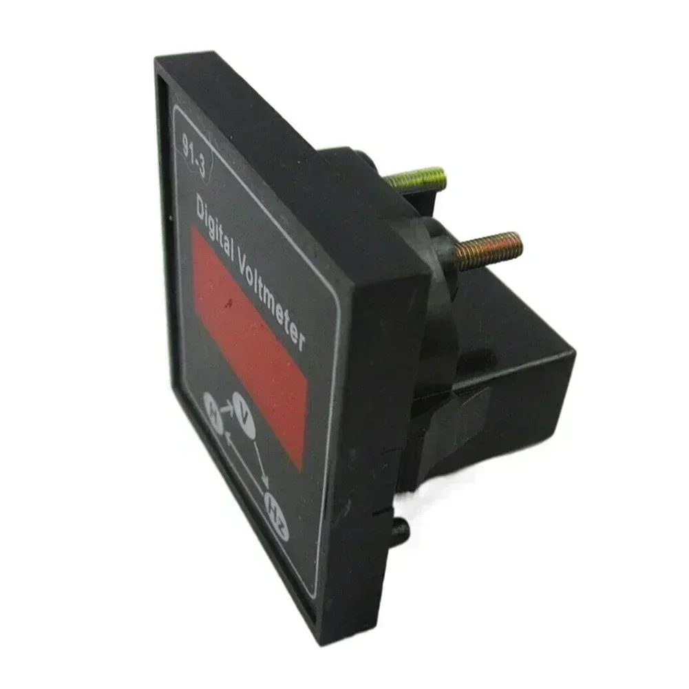 1PCS 91-3 Digital Voltmeter For Diesel Generator 220V 380V Single Phase 3 Phase  For Test Measurement Tool Accessory