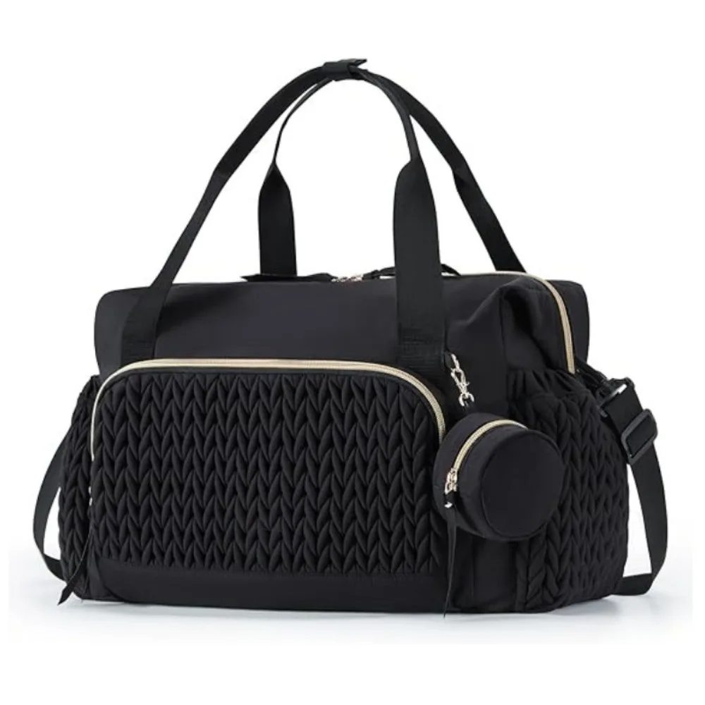 

Multifunctional Mommy Diaper Bag Wear-resistant Large Capacity Baby Stroller Organizer Pacifier Storage Lightweight