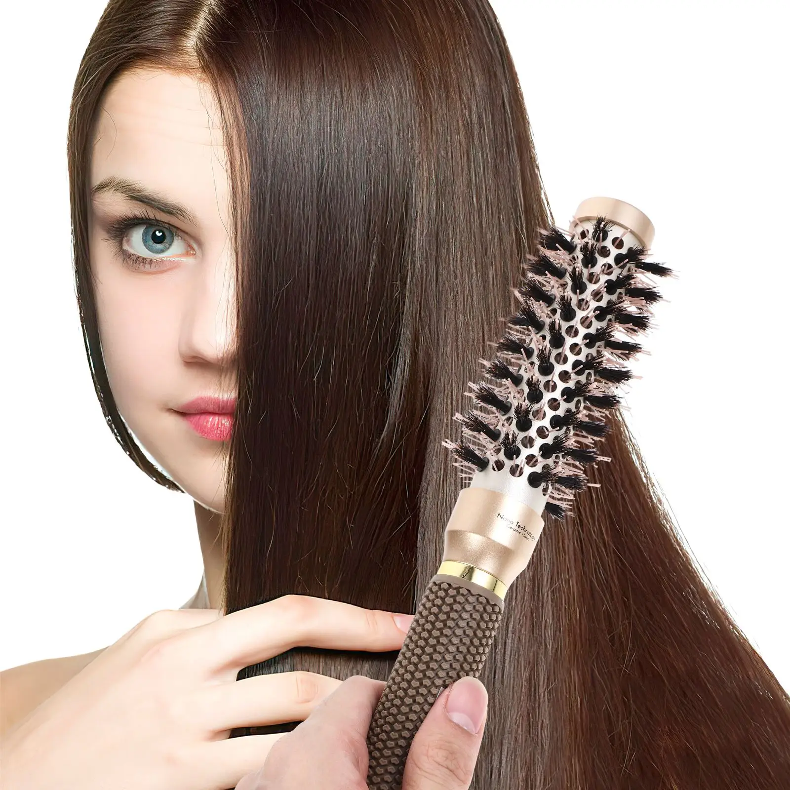 Pente de ondulação de cabelo profissional, ferramentas de estilo de salão de cabeleireiro, pente de ondulação para secar cabelos cacheados e lisos