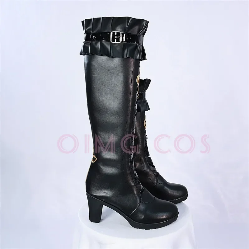 Honkai Star Rail Big Herta Cosplay Halloween para homens sapatos jogo estilo anime chinês