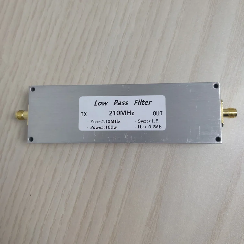 LPF-210M-100WSMA Low Pass Filter Suppresses Harmonics 100W SMA Mother Seat