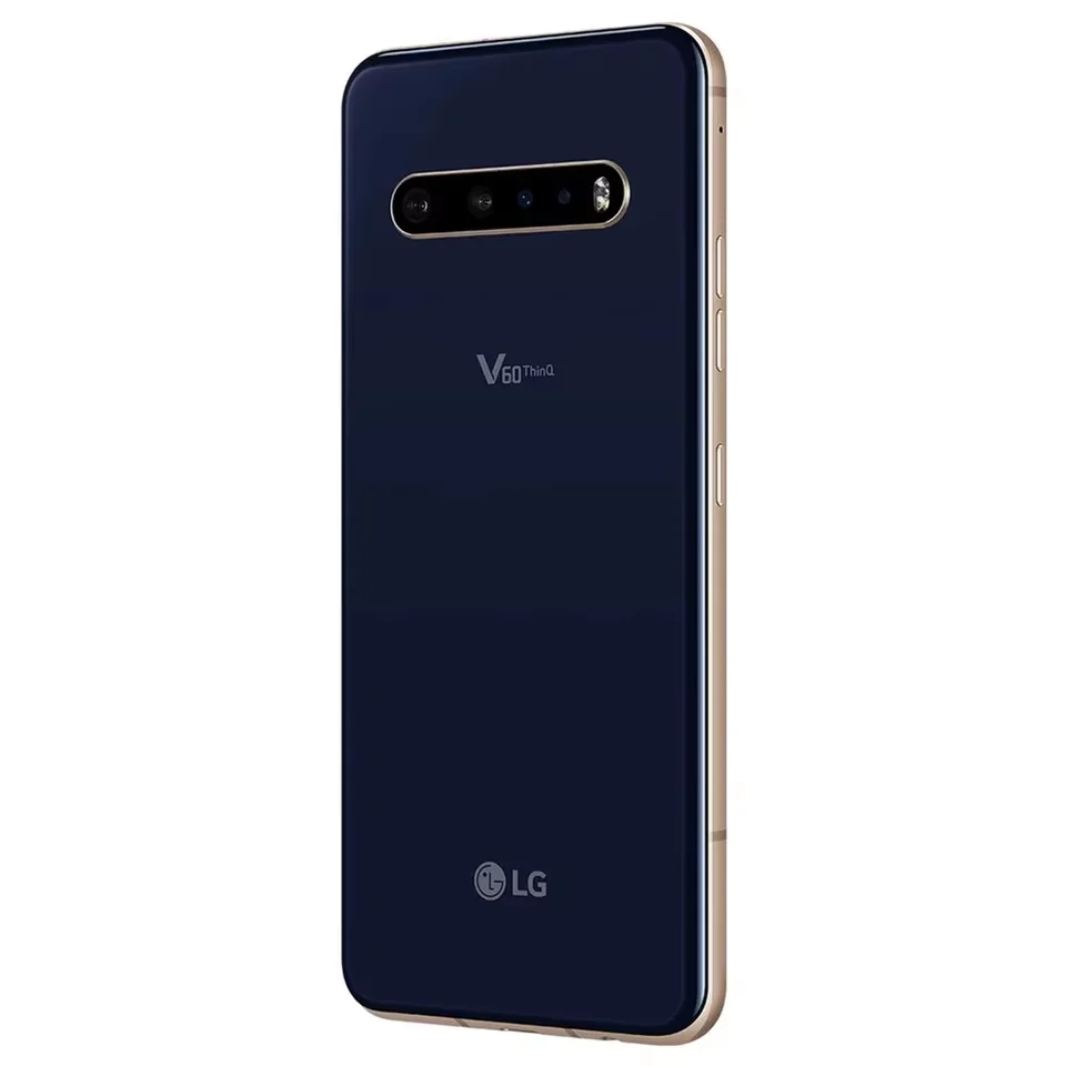 هاتف LG V60 ThinQ 5G V600AM/TM/VM أصلي غير مقفول مقاس 6.8 بوصة Qualcomm 865 4G/5G هاتف محمول ذاكرة 8 جيجابايت 128 جيجابايت روم النسخة الكورية/الولايات المتحدة