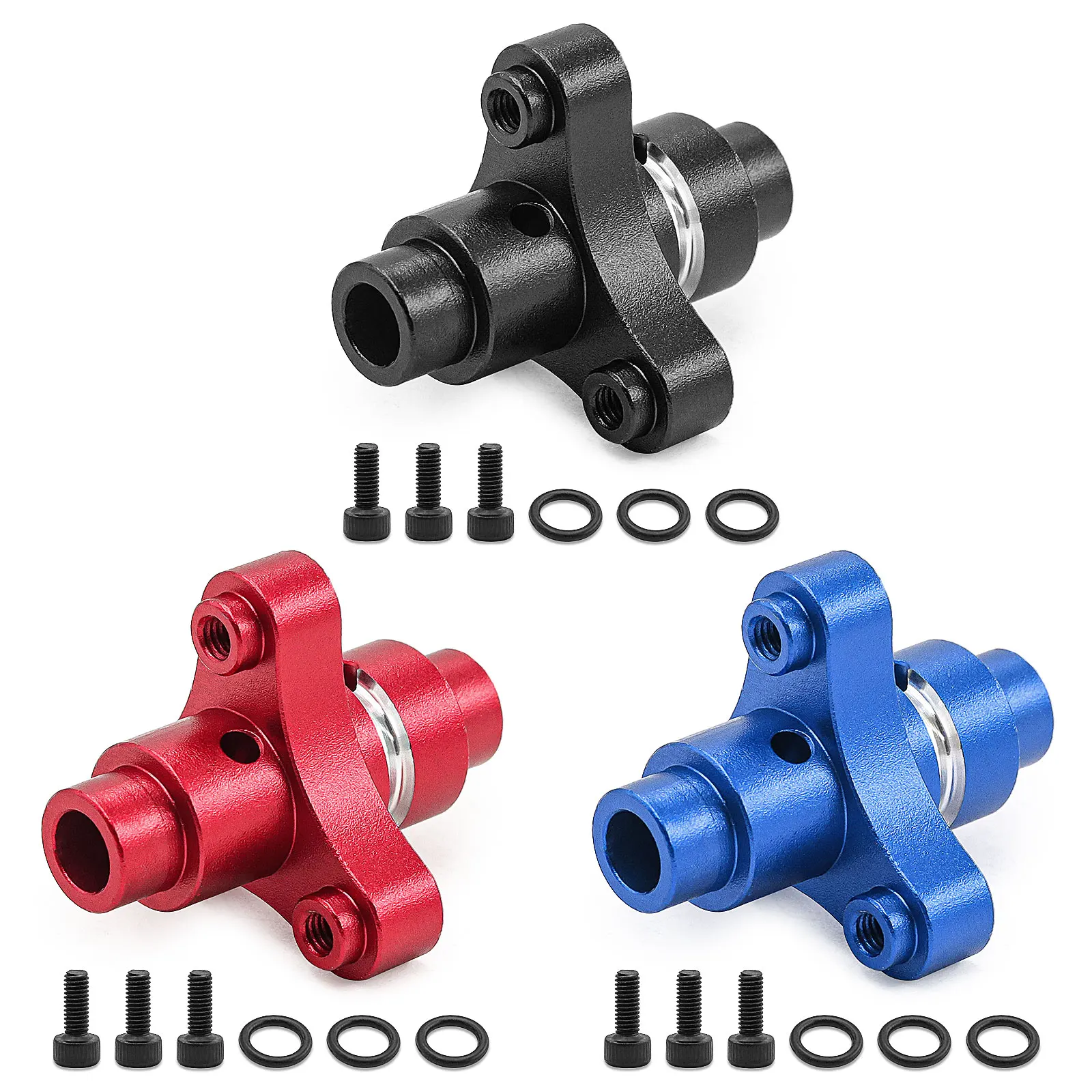 

1/8 RC Solid Lock Axle, Center Diff Lock Spool, Differential Case Spool Compatible with 1/8 Arrma Kraton, Outcast, Senton, Talio