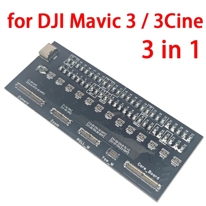 

Mavic 3 Signal Betafor DJI Mavic3/3T/3E/3Cine Repair Parts Wire Detection 3in1 TestBoard Gimbal PTZ Cable SignalLine Test