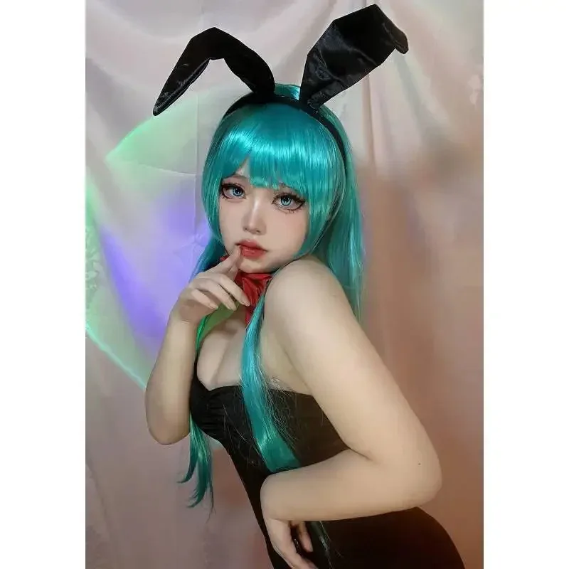 DY20WENAM Anime Dragonball Finding Cosplay Finding Bunny Girl Bodysuit Uniform Set Women Halloween Party Sexy Costume with Bunny