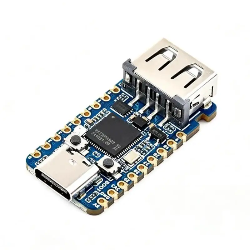 RP2350 Microcontroller Development Board 1Pcs Type-C & USB-A Port Module for Open Source Hardware DIY Creative Projects