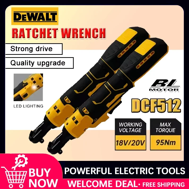 

Бесщеточный угловой гайковерт Dewalt DCF512 1/2 дюйма с LED-подсветкой, аккумуляторный, с регулируемой скоростью, для 18В аккумуляторов
