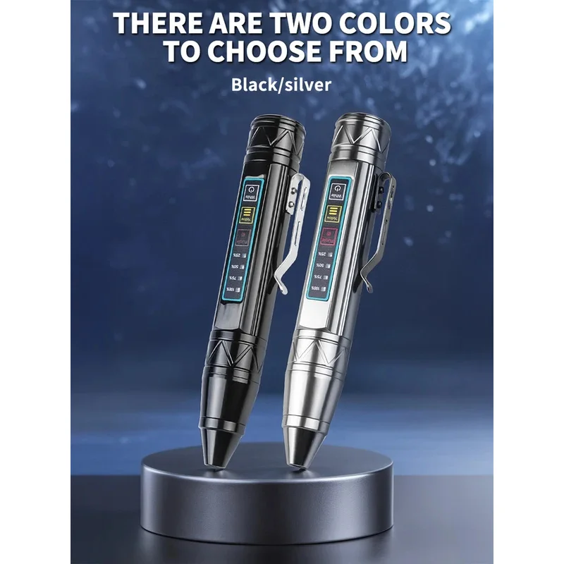 4 LEDLED Flashlight 365nm + 395nm USB Rechargeable Mineral Inspection Lamp Portable Flashlight