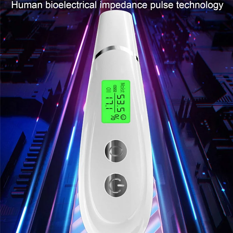 ใหม่เครื่องตรวจจับผิวแบบพกพาใช้งานง่ายFacial Testerเครื่องตรวจจับผิวน้ํามันเครื่องวิเคราะห์สําหรับร้านเสริมสวยสปาHomea52q