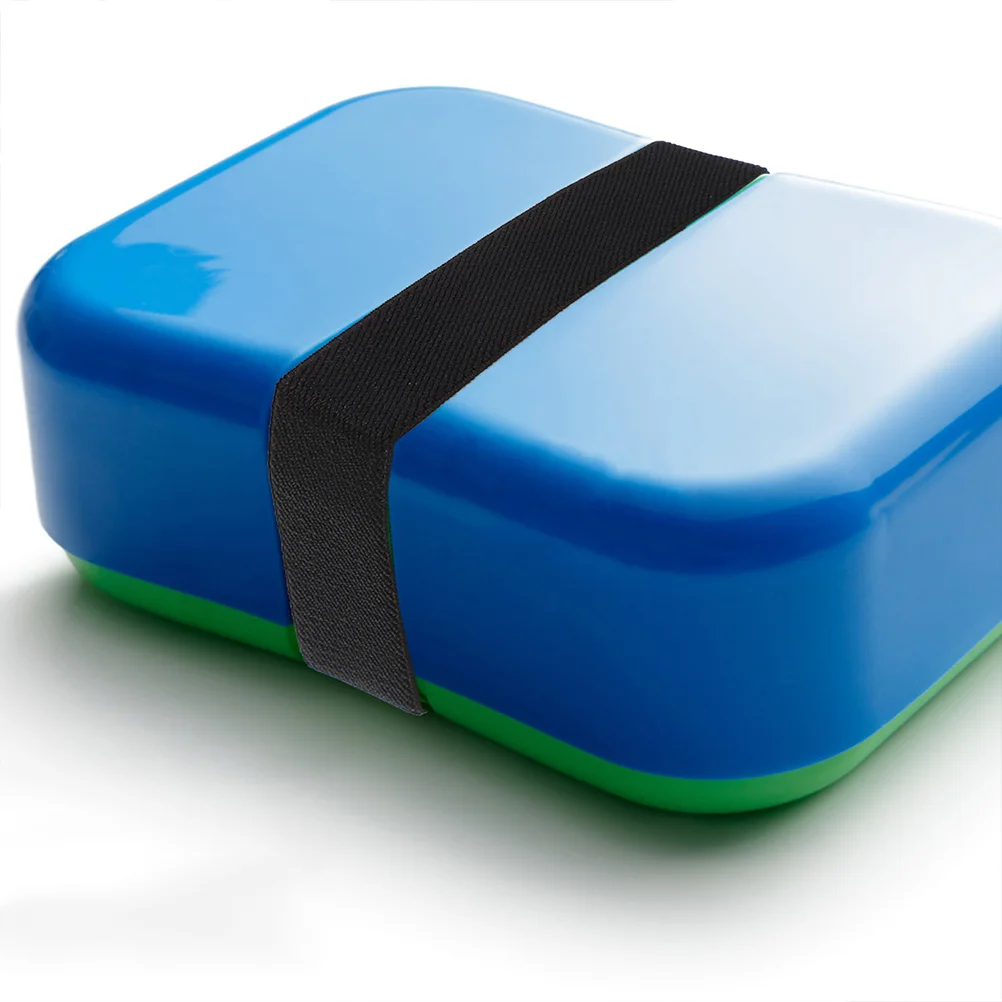 

4Pcs Elastic Bento Box Straps Nylon Lashing Band Secure Lunch Container Fixing Strap Heavy Duty Elastic Belt for Outdoor School