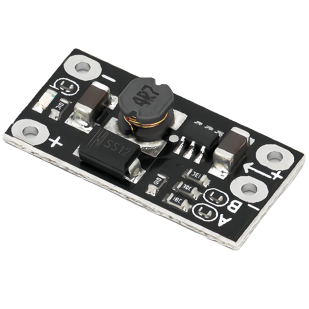 Placa Convertidora de refuerzo Mini DC-DC, módulo de 3V, 3,2 V, 3,3 V, 3,7 V, 5V, 9V a 12V, regulador de voltaje, placa PCB, elevador de batería de litio