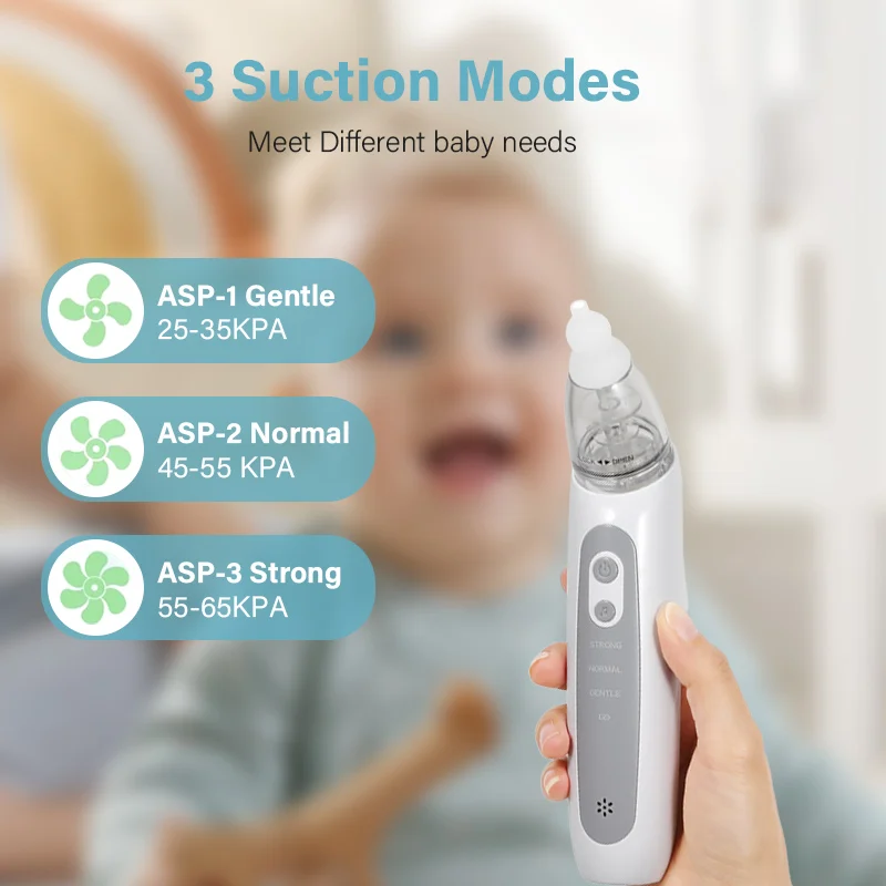 2026 Pattern Baby New Electric Nasal Aspirator Charging Version Newborn Baby Nasal Aspirator Suck Out Prevent Nasal Congestion