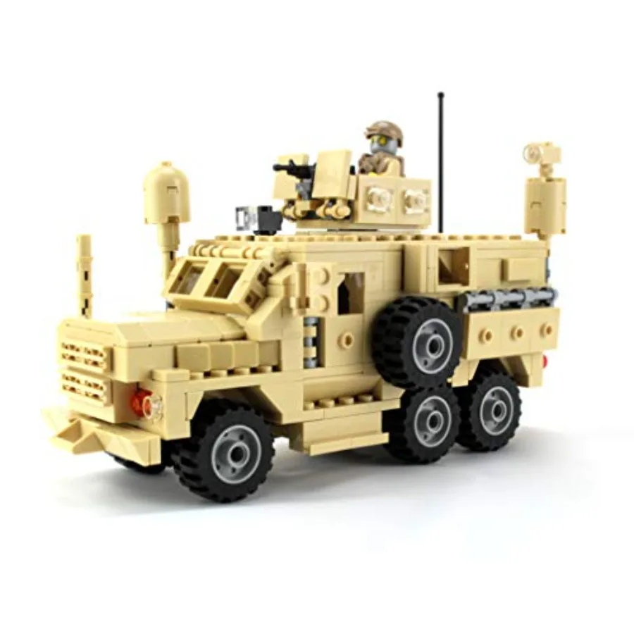 

JERRV MRAP Joint EOD Rapid Response Vehicle Collectible Custom Set for Military Enthusiasts and Tactical Simulation Scenarios F