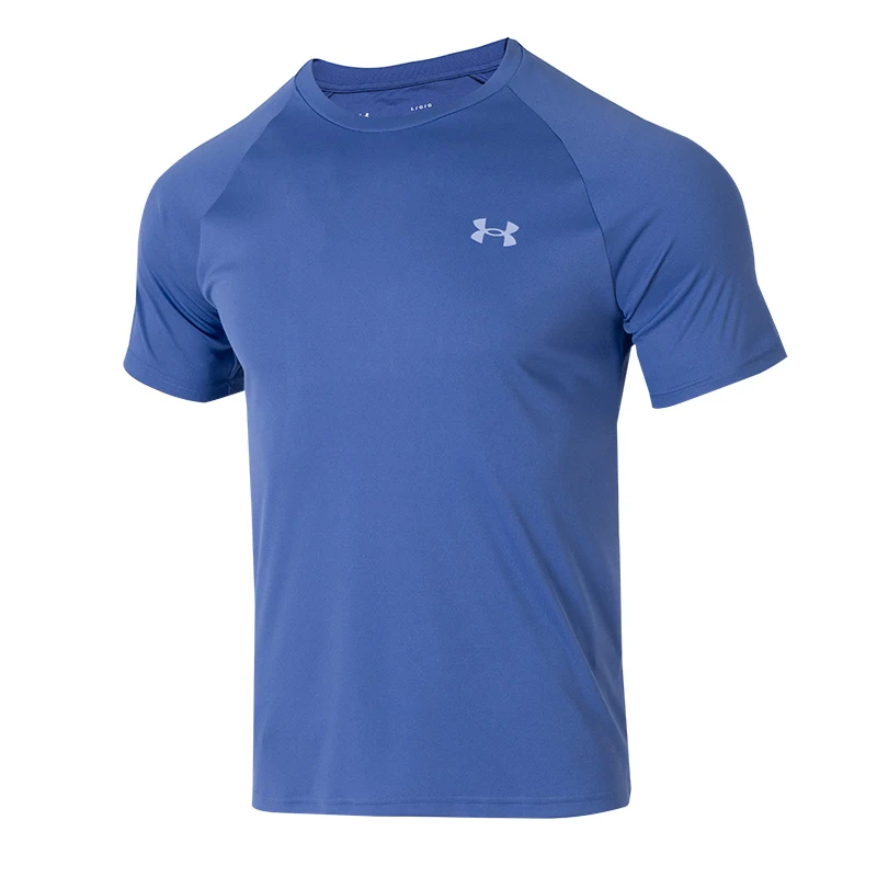 

Under Armour Velocity 2.0 Men's Short-Sleeve Running Fitness Sportswear Quick-Drying Training Base Layer Elastic Round Neck T-Shirt 1327965-561