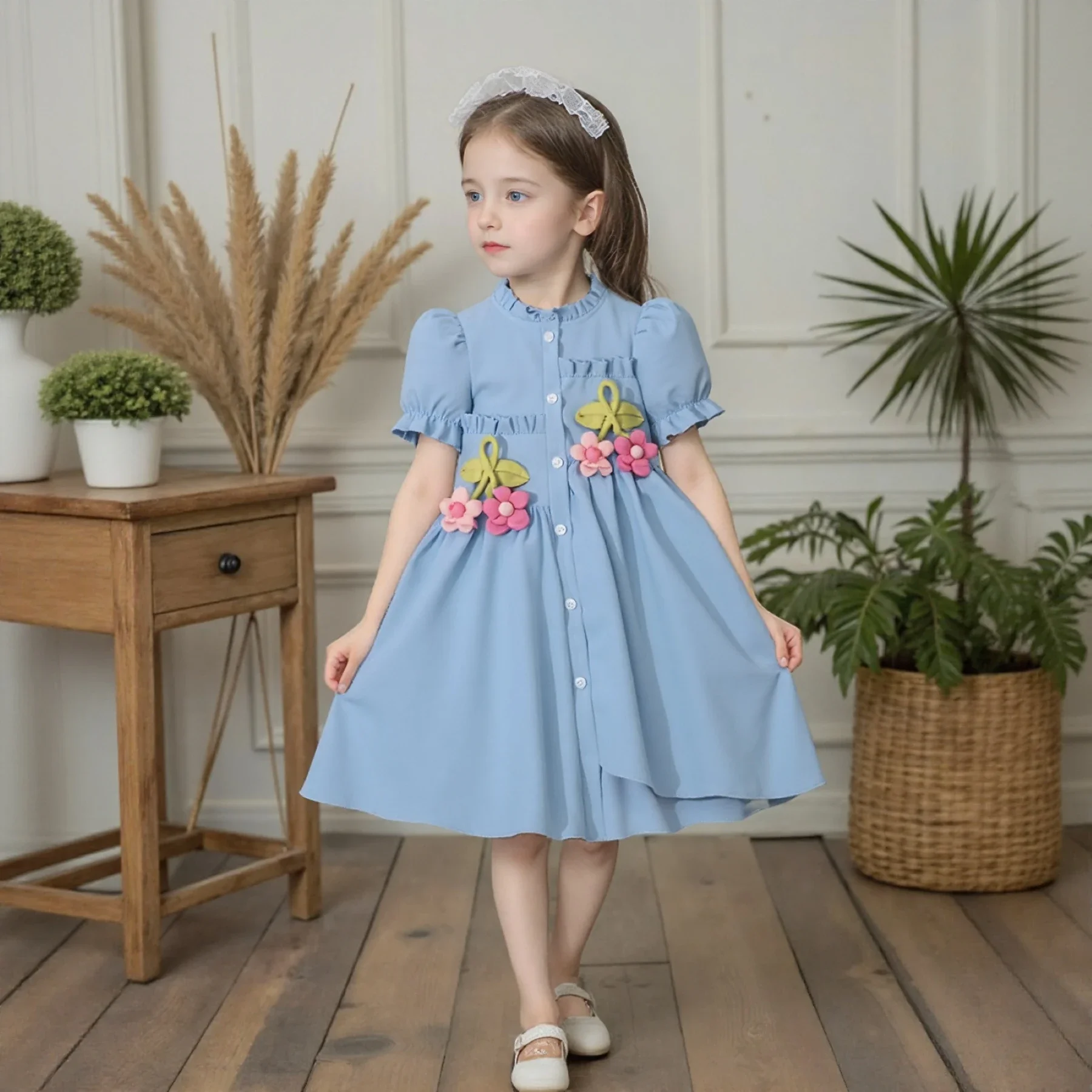 New Blue Floral Kid… - image