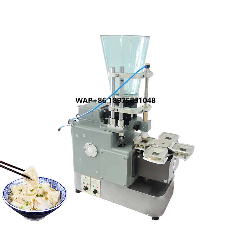 

Professional use of automatic small commercial electric wonton making dumpling forming machine