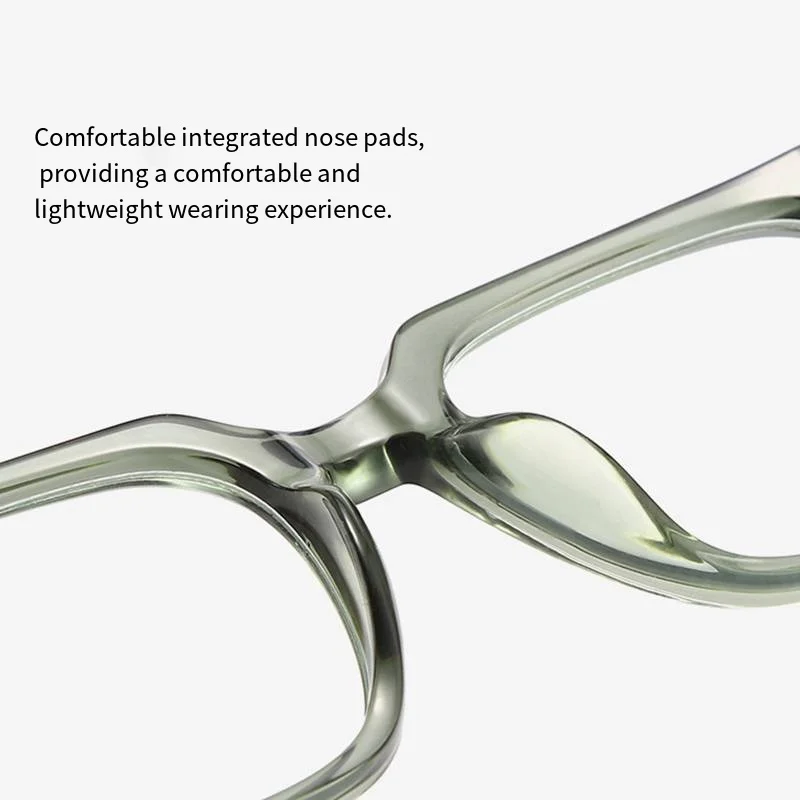 Versatile TR90 Square Frame, Unisex Eyewear