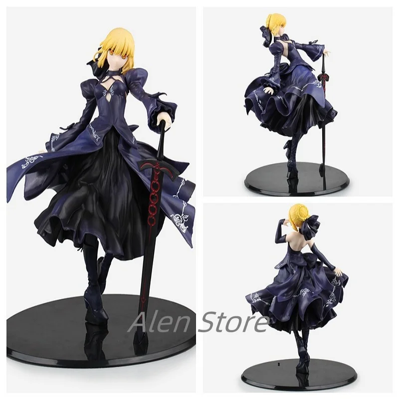 

Calede 25cm Fate Stay Night Action Figure Fate/grand Order Girl Figurine Anime Fate Saber Figure Collectable Pvc Model Toys Gift