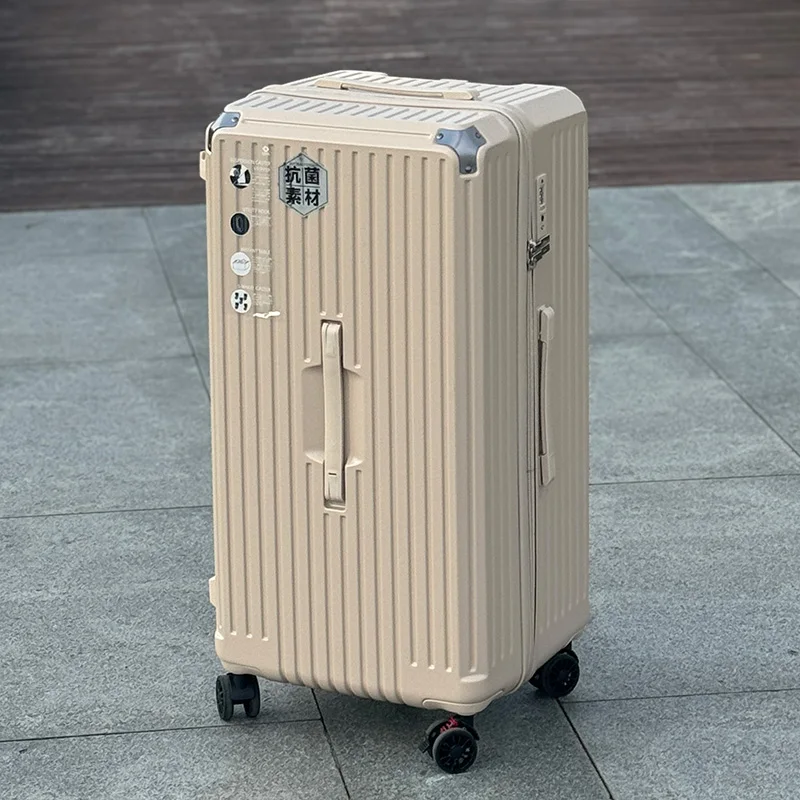 

Oversize Suitcase 36-inch Five-wheeled Luggage Men 20-inch Boarding Zipper Travel Suitcases Female TSA Password Trolley Case