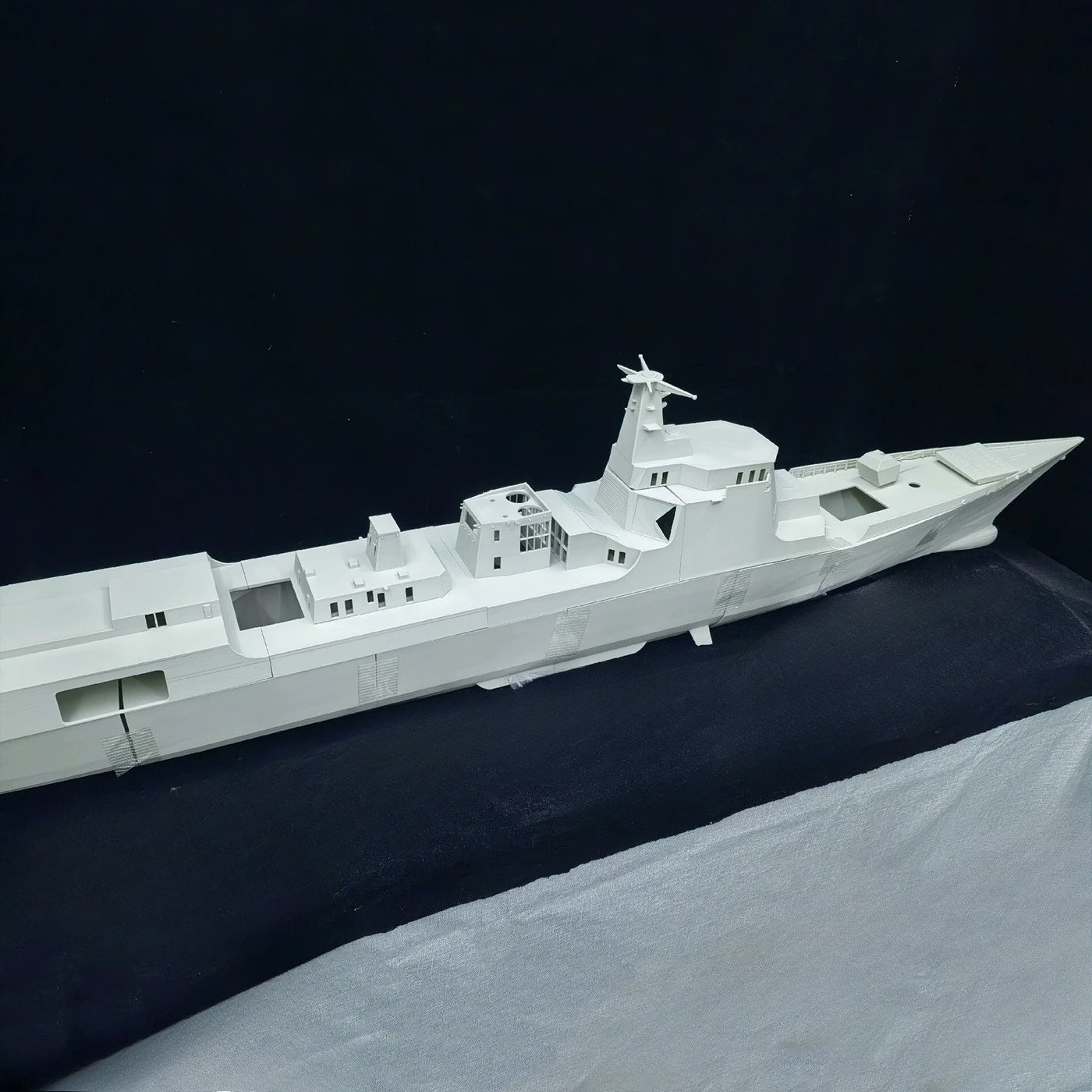 1/100 RCボート 160cm シミュレーション 052DL駆逐艦 ラジコン船 高精度3Dプリント RC船 模型キット 船のおもちゃ