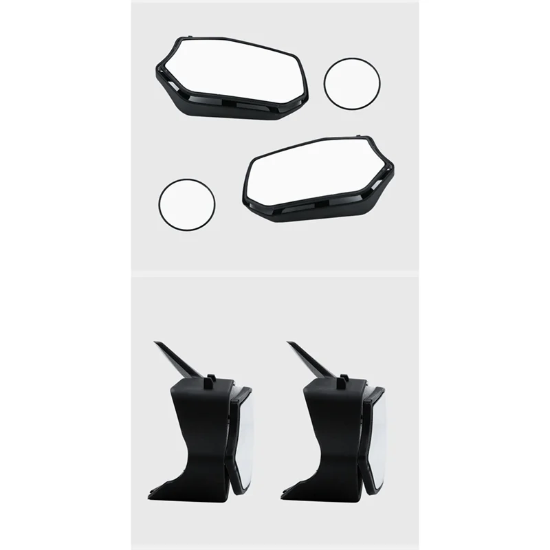 

2 PCS Rearview Mirror Move Forward Mirror Kit Glass+Plastic Motorcycle Accessories For XMAX300 Xmax300 Xmax 300 2023+
