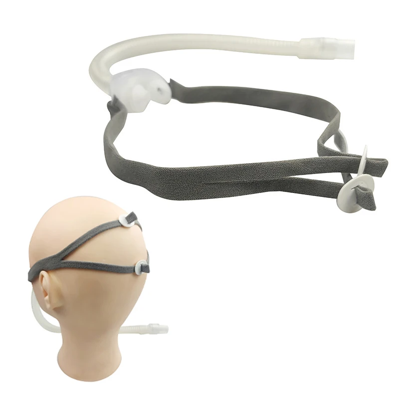 Cinghie di ricambio per copricapo CPAP con clip per accessori per cuscini nasali ResMed P10 copricapo e clip senza maschera