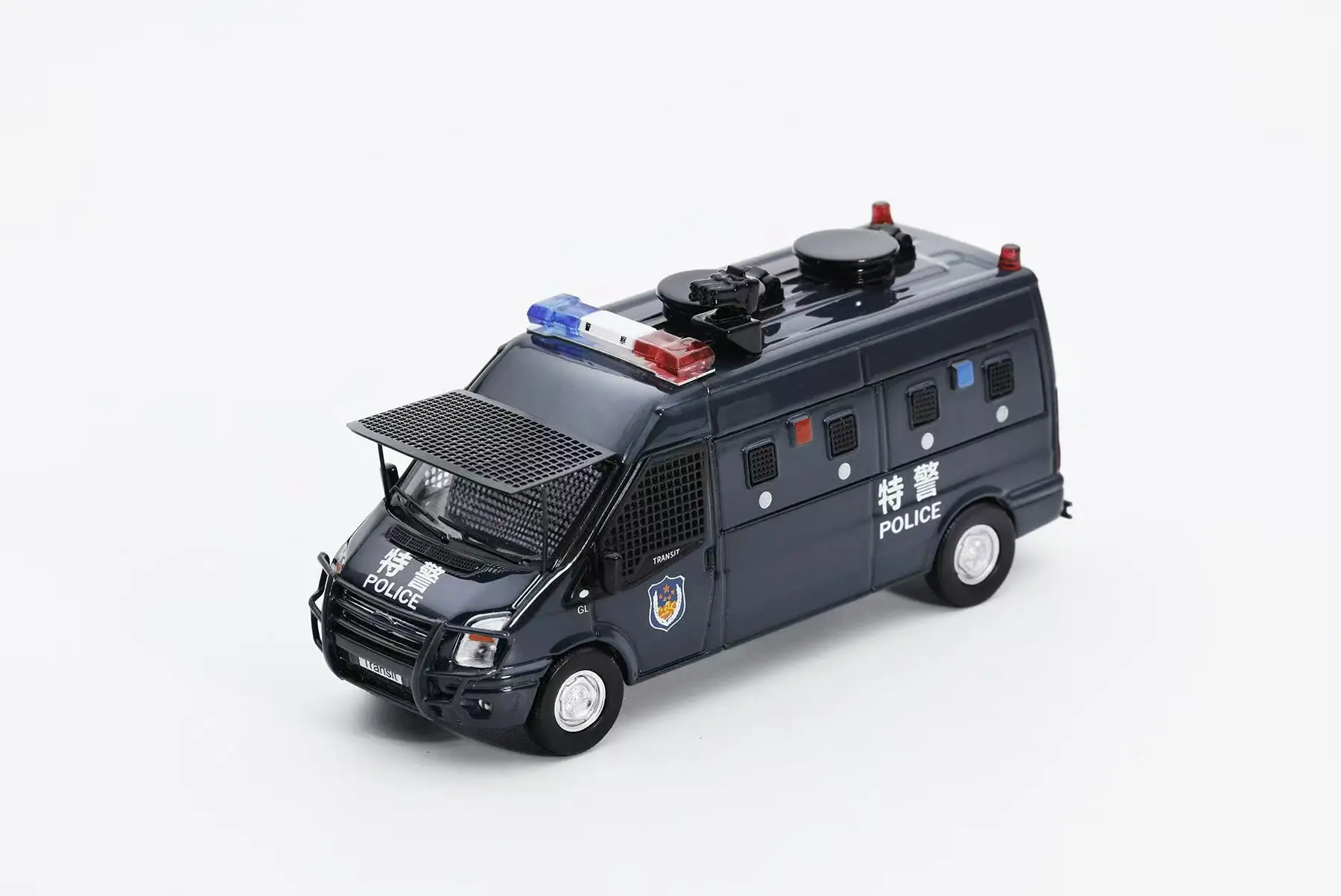 Diecast GCD Shadow Pro 1:64 Scale Police Car Alloy Car Model - view 3