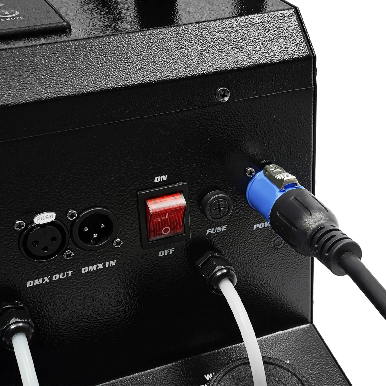 مجموعة ماكينة ضباب الفقاعات 3 في 1 من BYMAOCAR، ماكينة فقاعات الدخان DMX بقدرة 900 وات مع جهاز تحكم عن بعد لآلة فقاعات الضباب مع أضواء RGBW