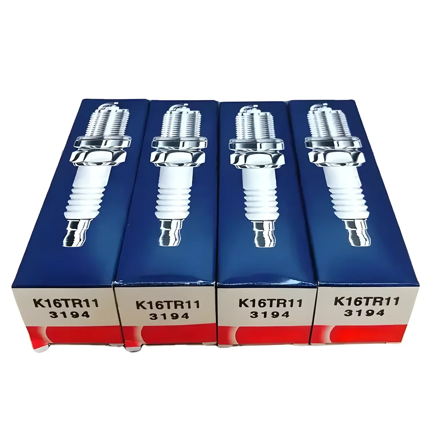 

4-Pack K16TR11 3194 Spark Plug Candles Premium Ignition Solution for Toyota 4Runner 3400,Land Cruiser Car Accessories Upgrade