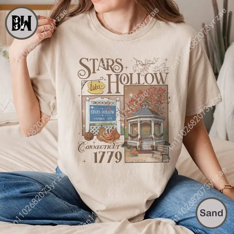 Étoiles creux rétro lavage T-shirt homme femme haute qualité Vintage T-shirt coton manches courtes mode T-shirt doux dessus respirants