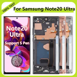 AMOLED Note20 Ultra 5G N986B LCD Display Screen For Samsung Galaxy Note20 Ultra 4G N985F LCD Display with Touch Screen Digitizer