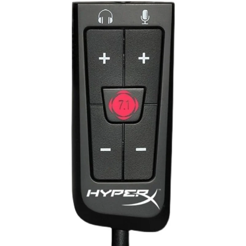 HyperX DSP Cloud Virtual 7.1 Virtual Surround Sound Card Remote Control Built-in DPS for HyperX Cloud 2 Flight Stinger