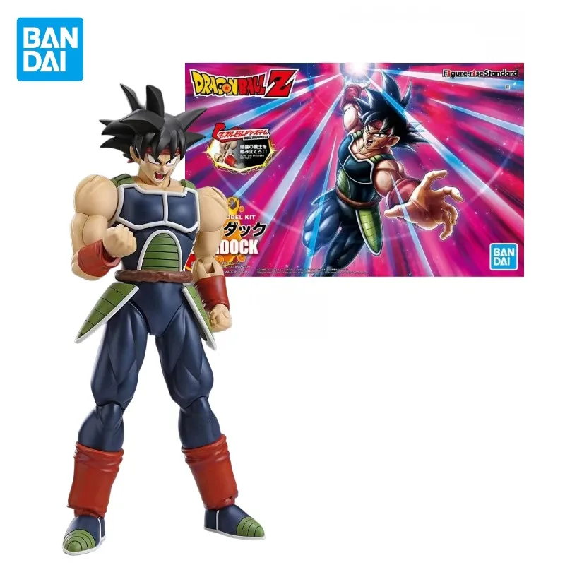 In Stock Genuine Bandai Figure-rise Standard FRS Dragon Ball BARDOCK Assembly Anime Action Figure Model Toys Collection Gifts