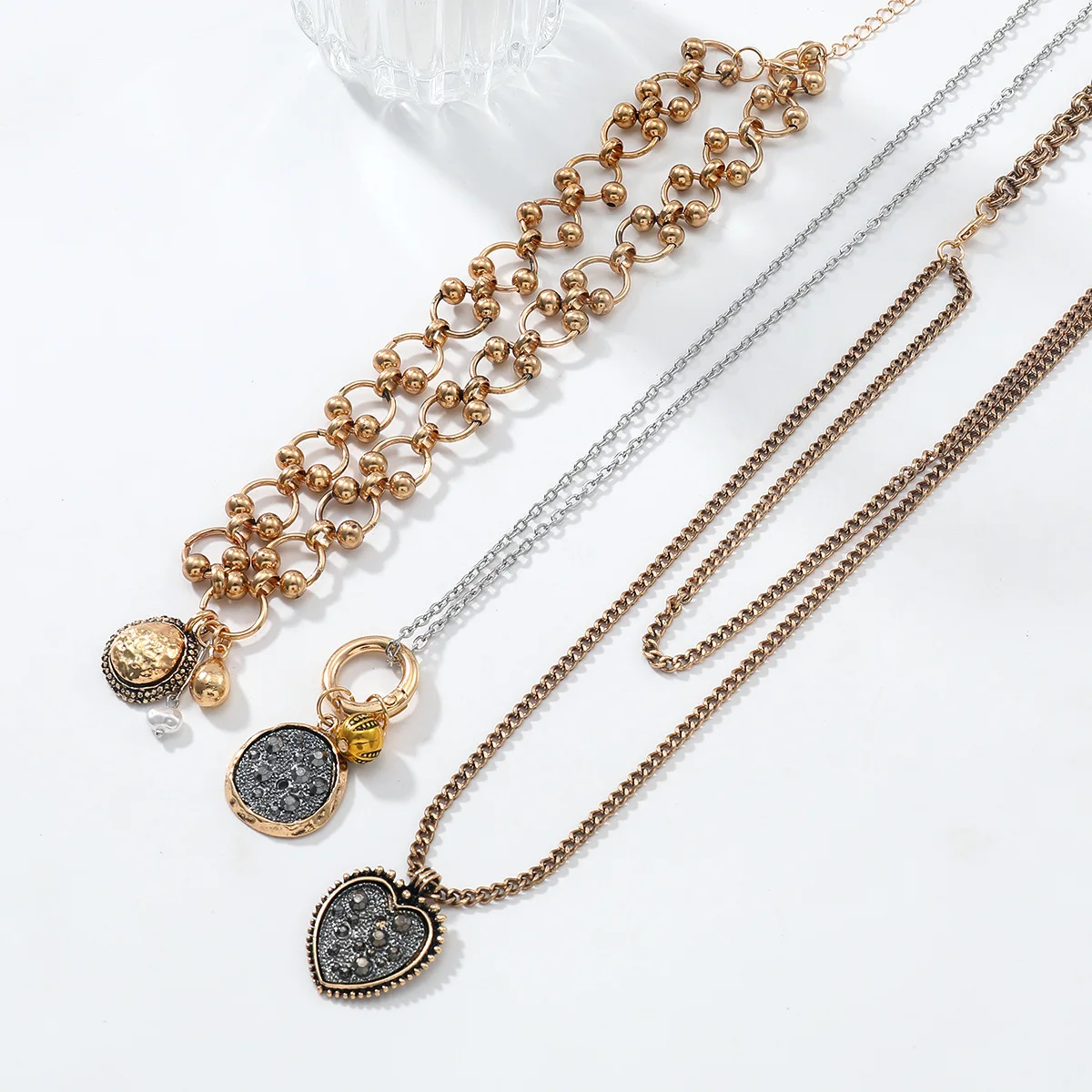 Thumbnail 3 - #72 Latest Layered Chain Necklaces Offers