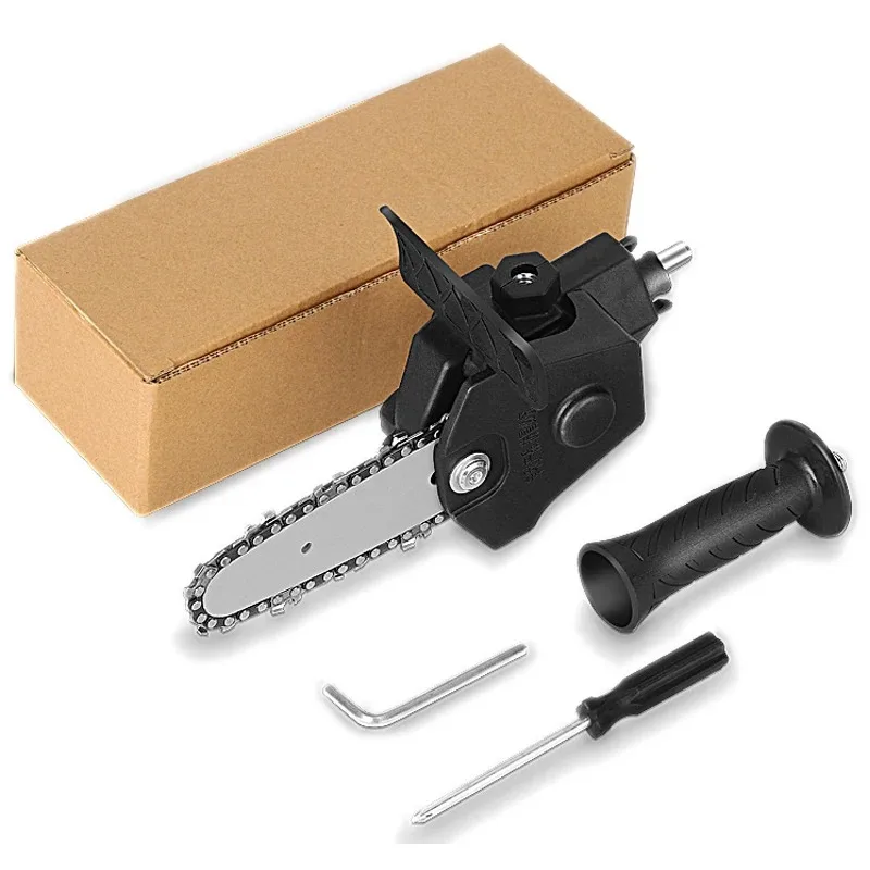 4 6 Inch Electric Chain Saw Converter Multitool Logging Saw Head Attachment Garden Saw Powerful Conversion Kit Accessories