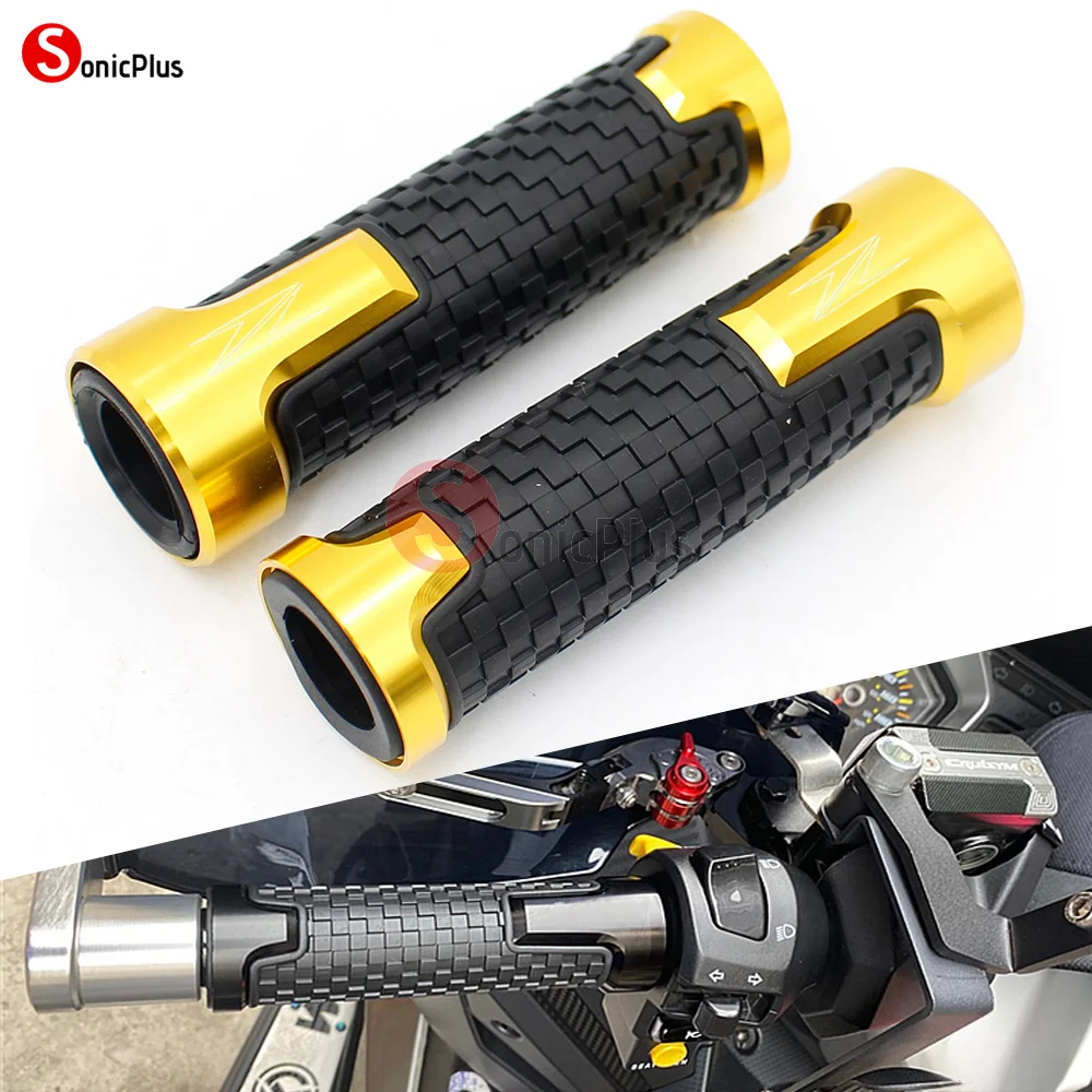 For Kawasaki Z Z125 Z250 Z300 Z400 Z650 Z750 Z900 ZH2 Z800 Z1000 Z250SL Z1000R ZH2 22mm handlebar Motorcycle handle grips