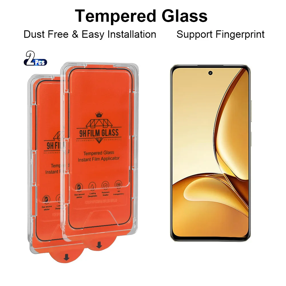 2Pcs Hd Tempered Gl… - image