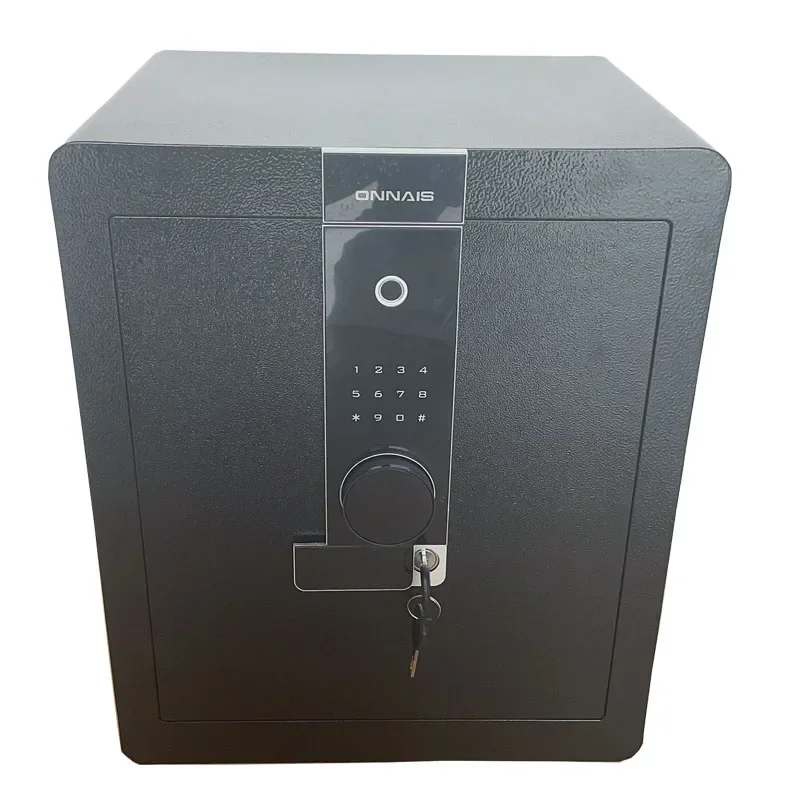 New Style High Security Fingerprint Biometric Button Safe Cash Box with Electronic Locks for Home Hotel Office