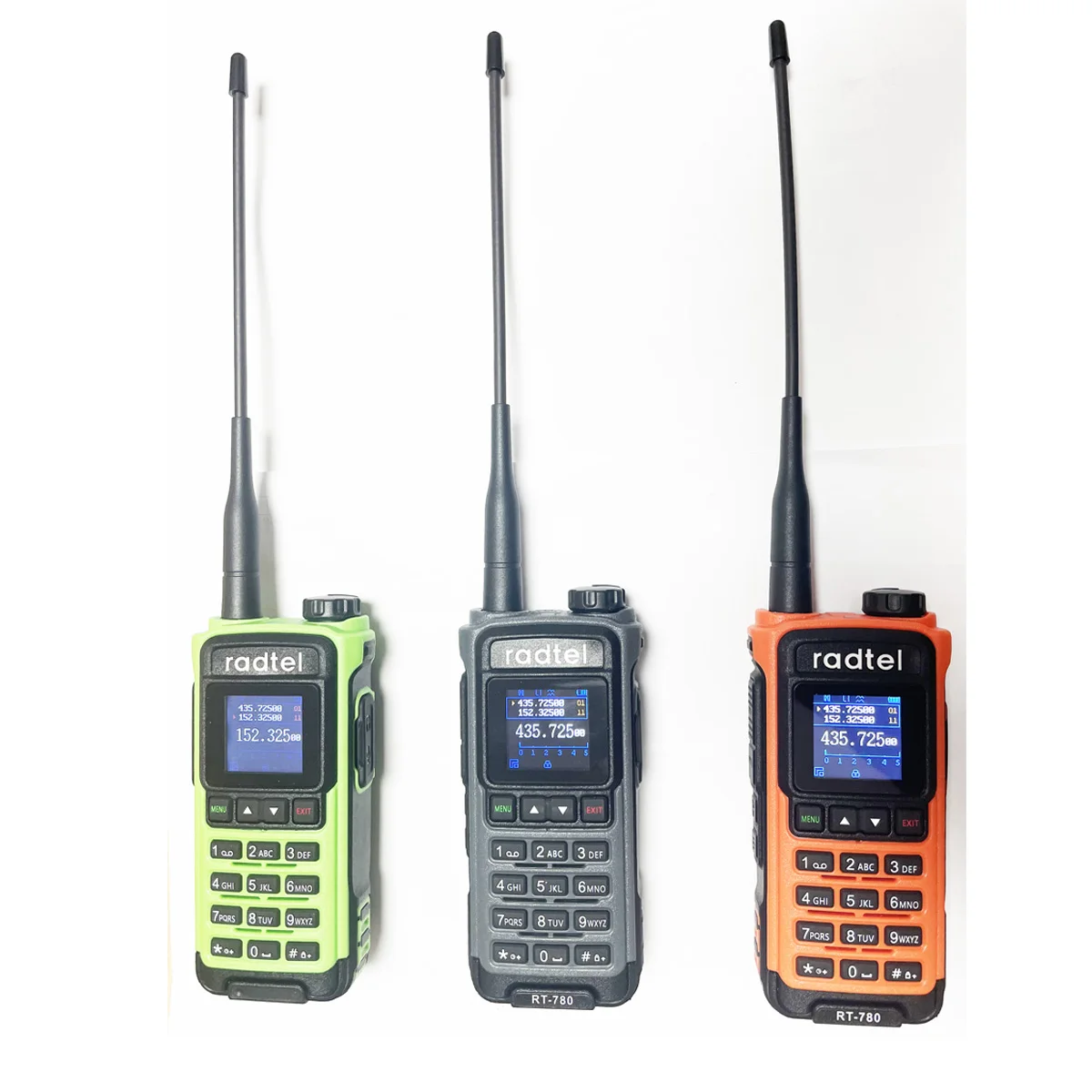 Radtel RT-780 136-620Mhz amatorski walkie-talkie Air Band odbiornik radiowy daleki zasięg przenośny dwukierunkowy Ham nadajnik-odbiornik radiowy USB-C