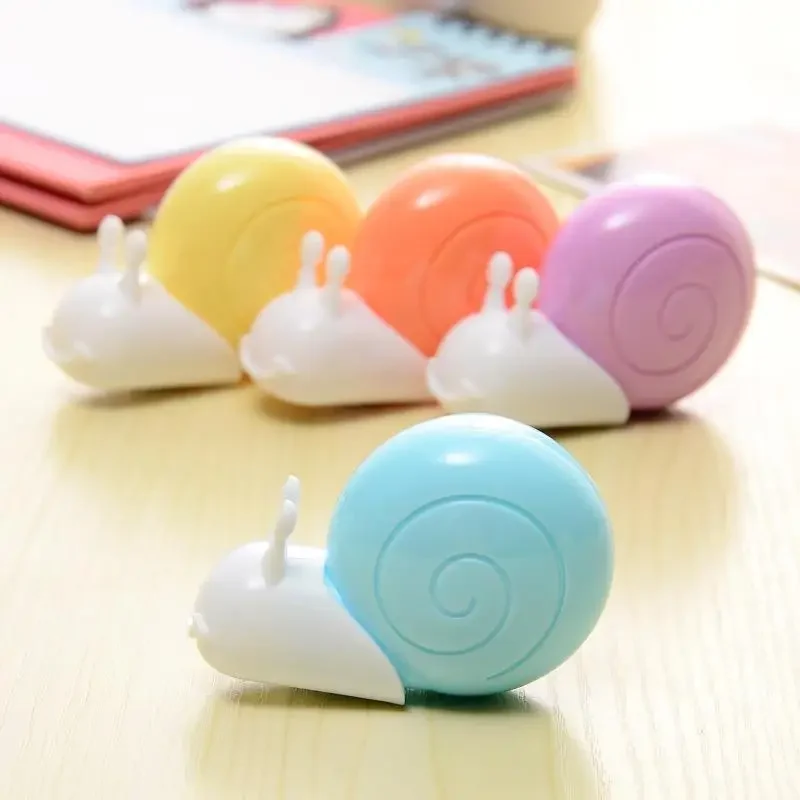 Small Animal Correction Tape Cute Snails Stationery School Office Supplies 6 Meters Long Kids Gift