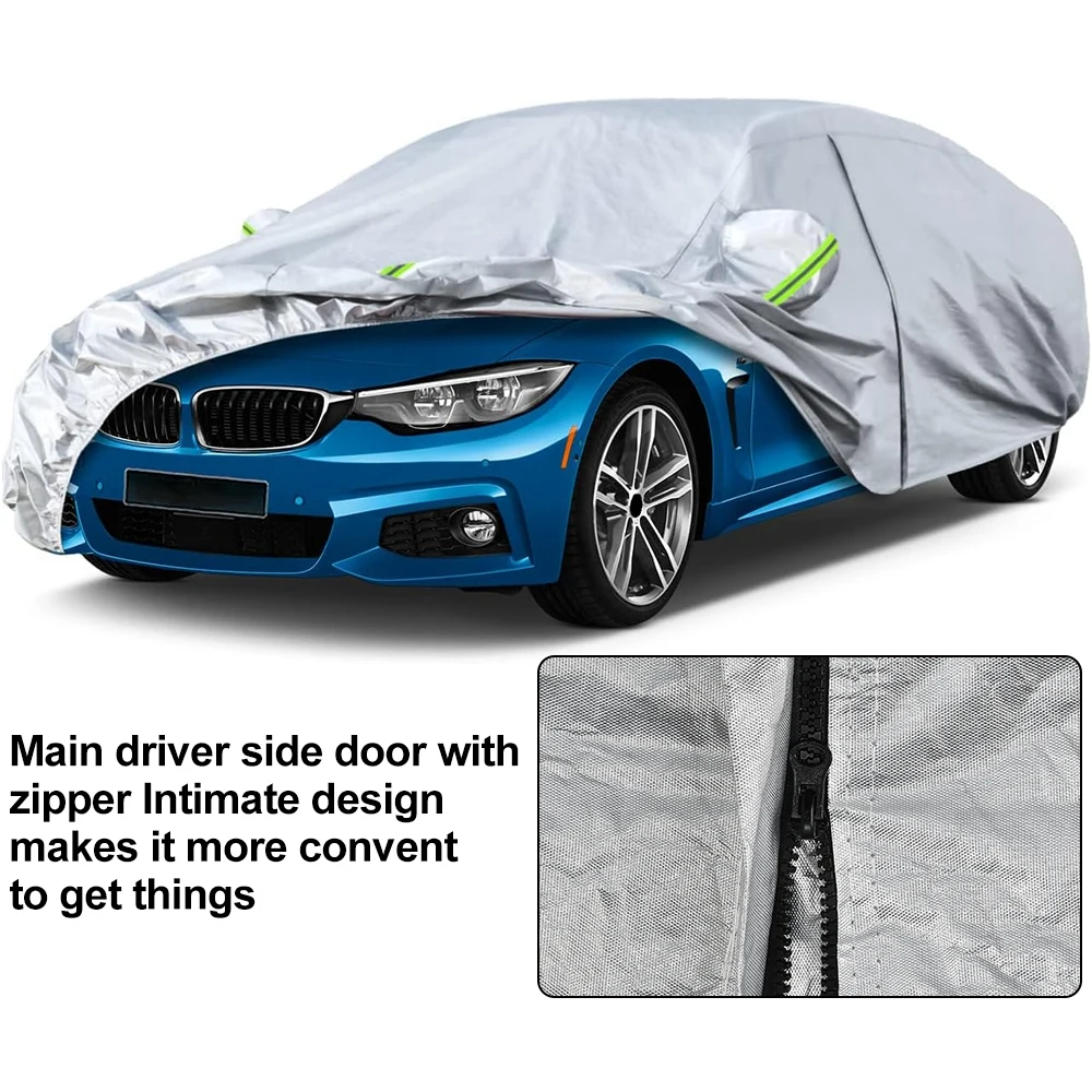 Full Car Cover for BMW 4 series Coupe 2013-2024 Waterproof All Weather Dust Snow Protection